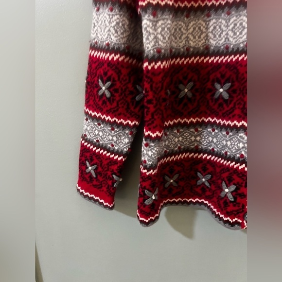 Lakewear women's button front cardigan size medium long sleeve - Picture 2 of 6